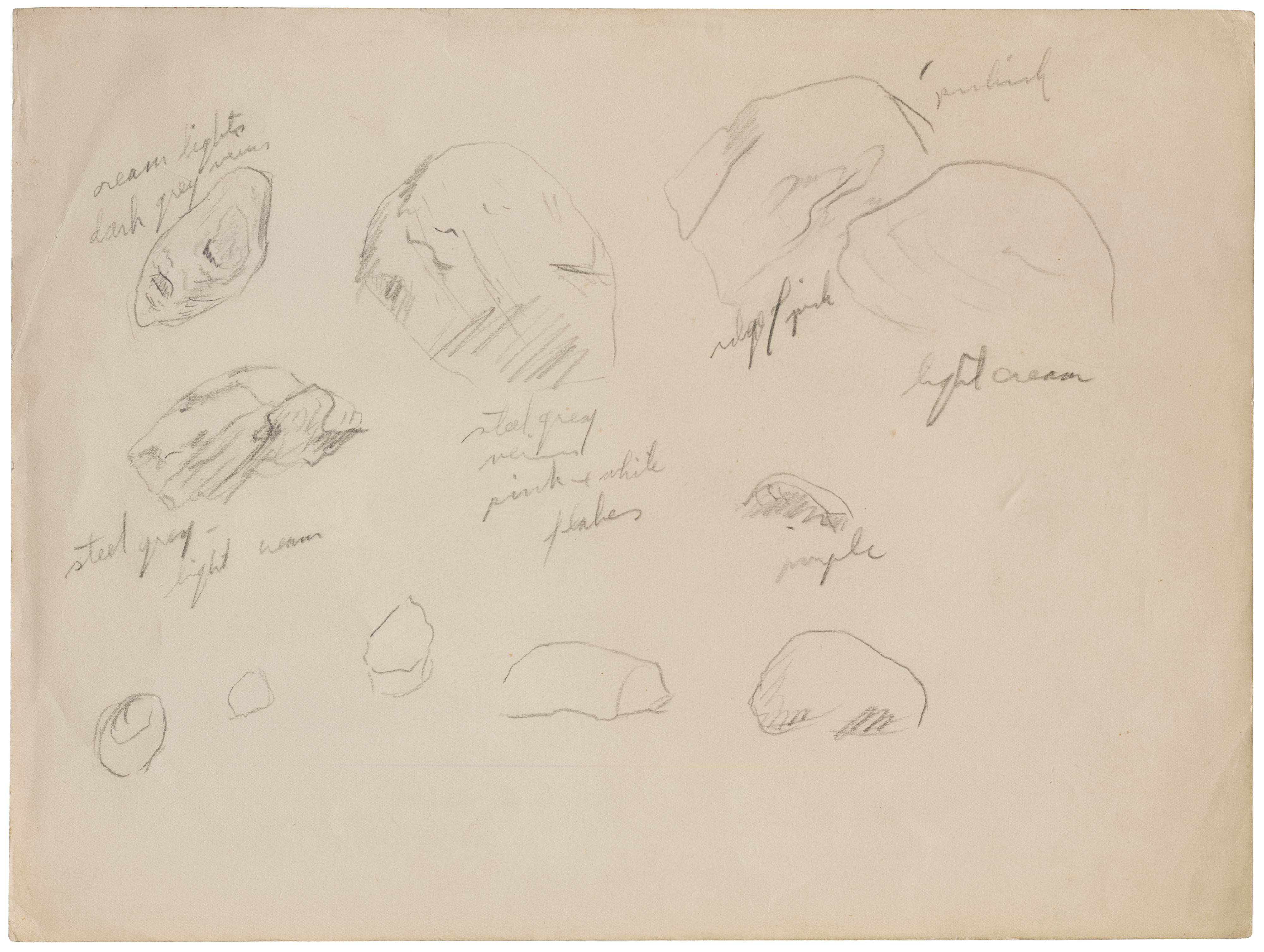 Clyfford Still, PDX-90, undated. Graphite on paper, 10 ½ x 8 inches (26.7 x 20.3 cm) Clyfford Still Museum © City and County of Denver / ARS, NY